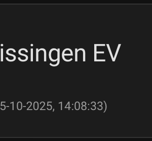 Dashboard Laatste beslissingen EV-kaart